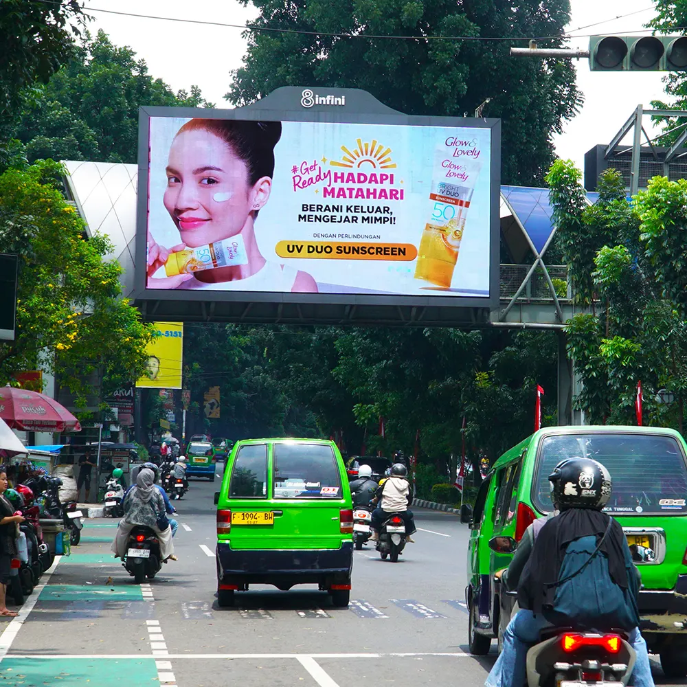 LED Videotron Masjid Raya Side A, Bogor – 8infiniooh